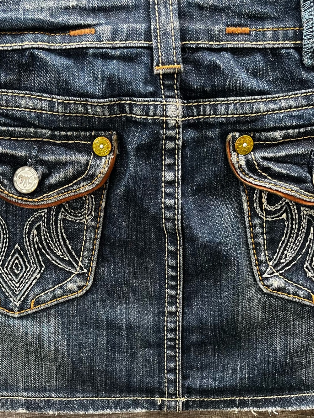 Mek Detailed mini skirt